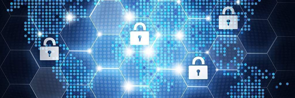 Cyber security digital interface displaying threats and advanced artificial intelligence models