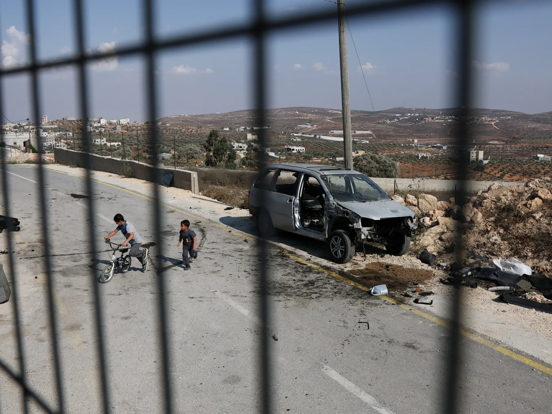 Israeli security forces operating in the West Bank amidst rising regional tensions.