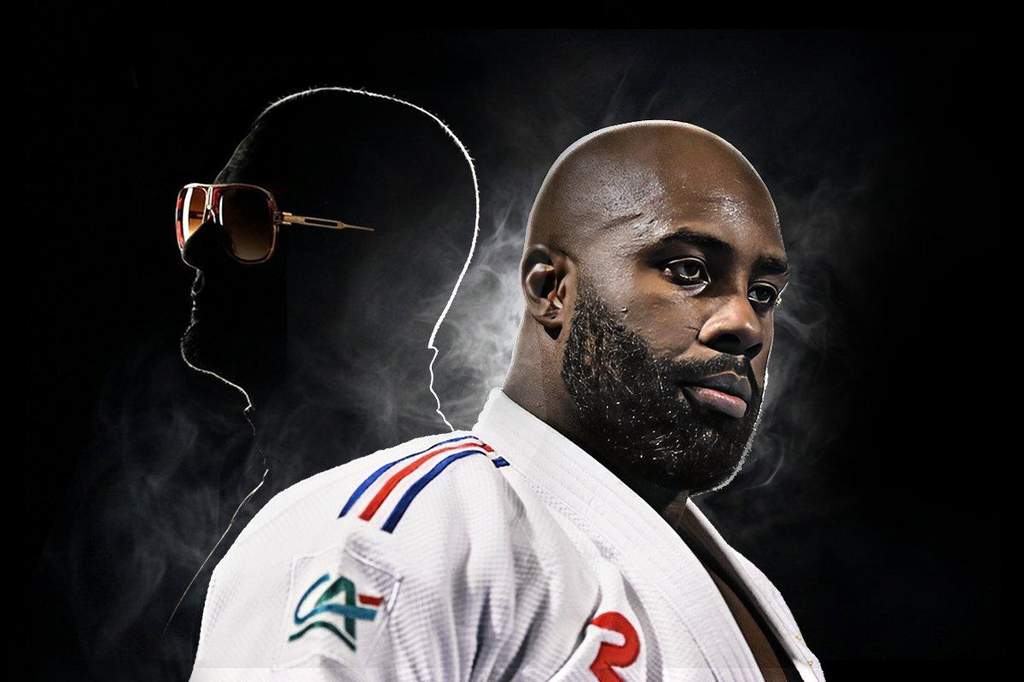 French judo champion Teddy Riner in a sports context